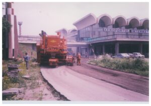 Asternere asfalt Aeroport Otopeni 1993